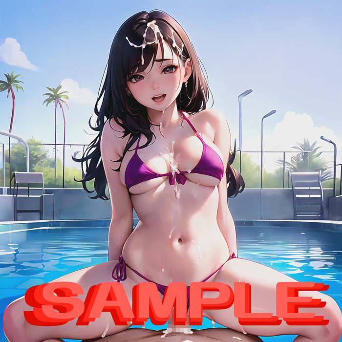 サンプル画像5:夏だ！水着だ！真夏のえっちな水着CG集(小僧ホーム) [d_283814]