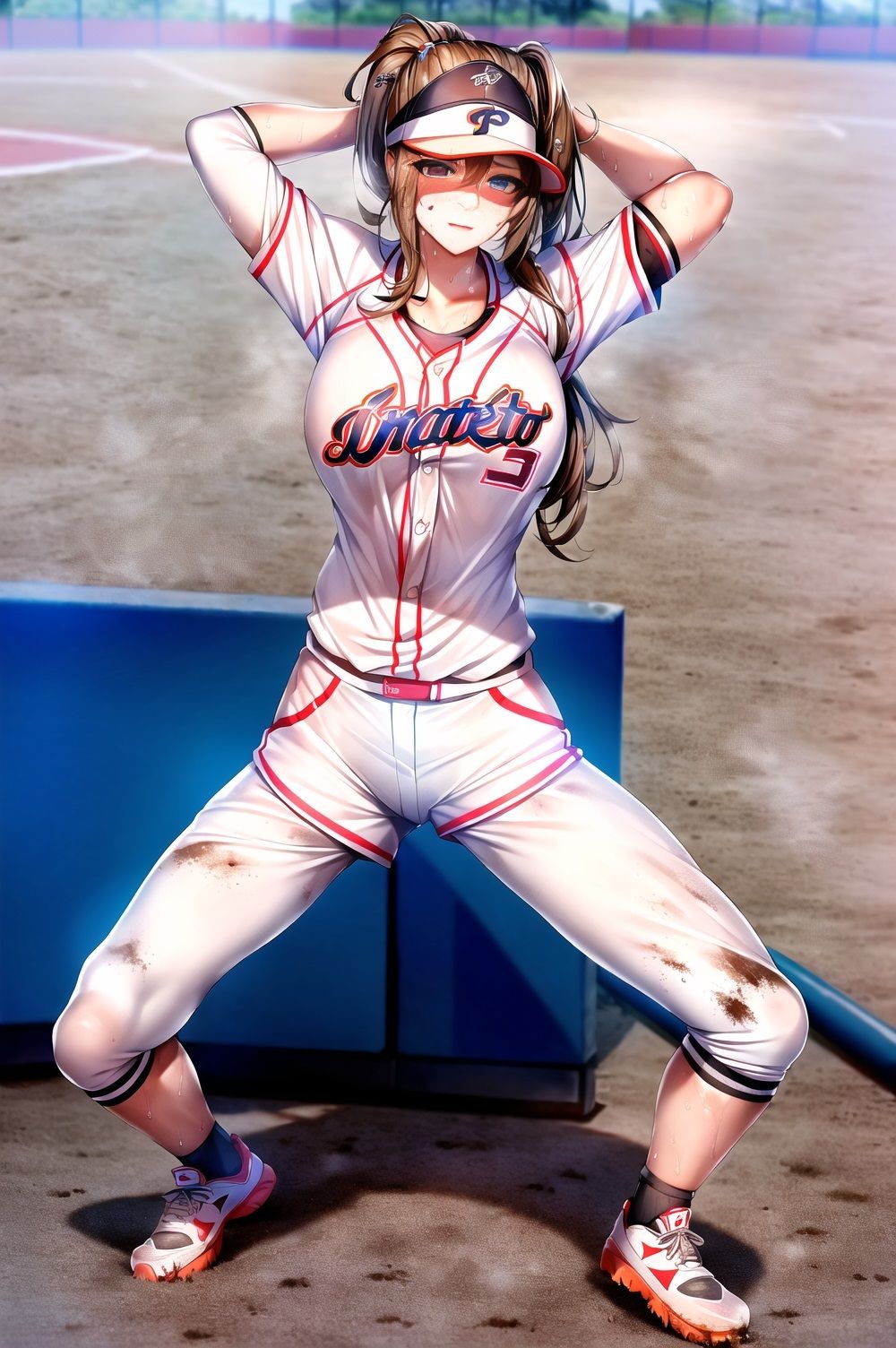 サンプル画像1:【腋・ガニ股】下品に誘われる夢をみた 第3夜(夢で逢えたら) [d_283827]