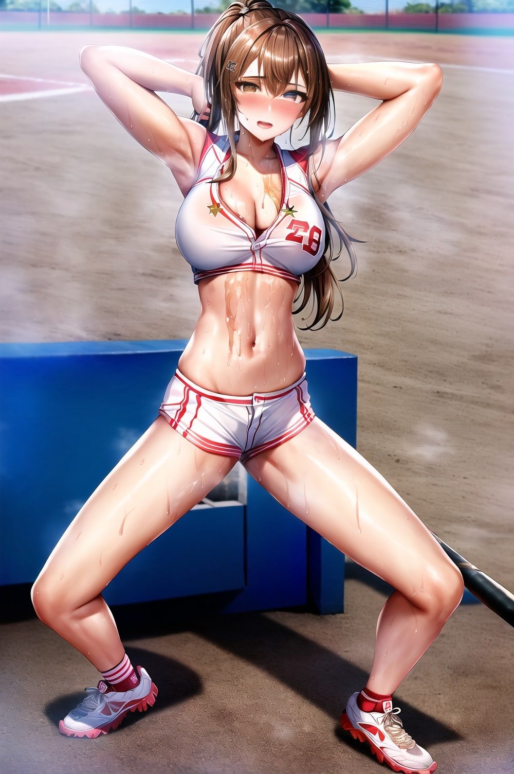 サンプル画像2:【腋・ガニ股】下品に誘われる夢をみた 第3夜(夢で逢えたら) [d_283827]