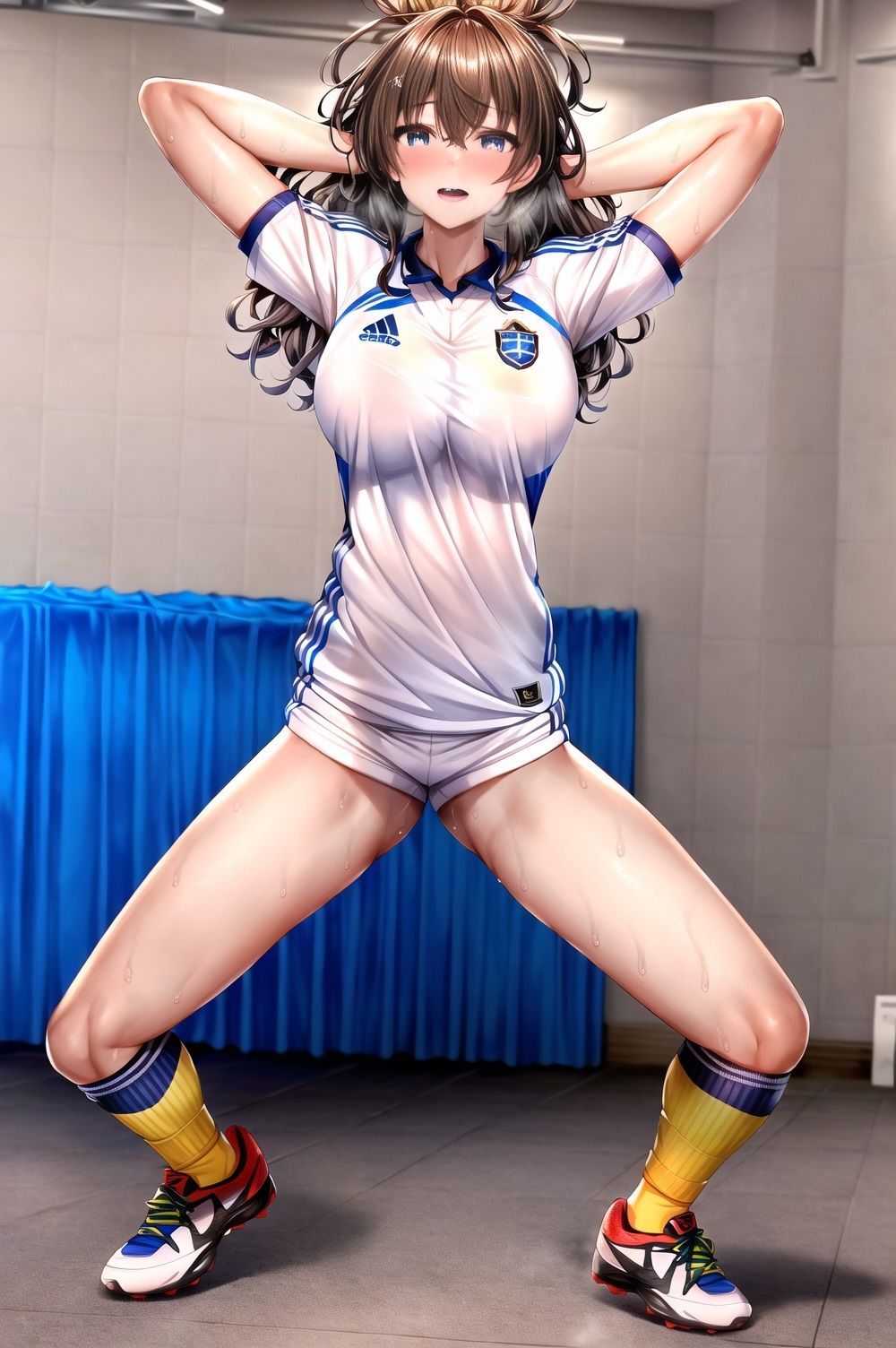 サンプル画像6:【腋・ガニ股】下品に誘われる夢をみた 第3夜(夢で逢えたら) [d_283827]