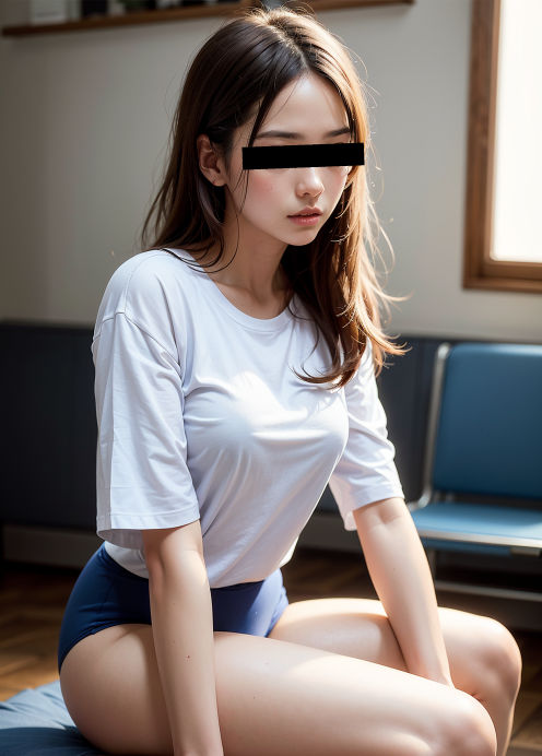 サンプル画像2:美女図鑑 -ブルマ 体育着 体操着 1-(あおギャラリー) [d_283943]