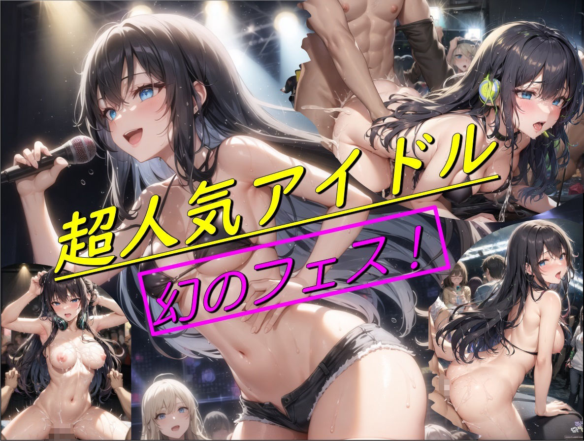 サンプル画像1:超人気アイドル 幻のフェス！(こりあんだー) [d_283972]