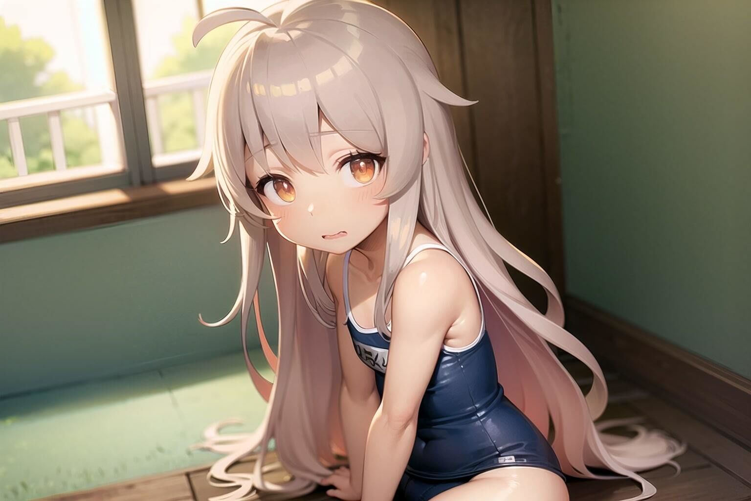 サンプル画像1:おにまい まひろちゃんスク水CG集(スタジオ神楽) [d_283987]