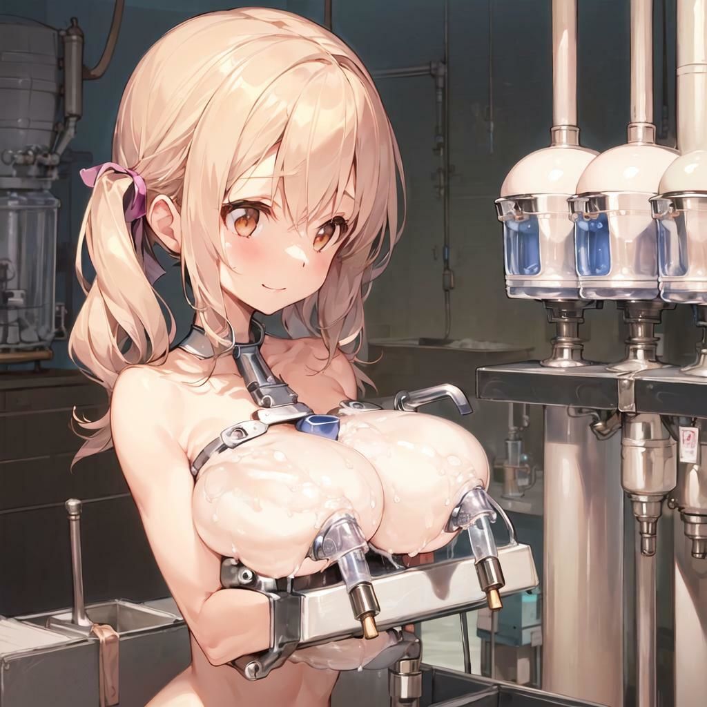 サンプル画像2:おっぱいフェチ 乳搾り工場就職編 第3週(フェチ工房) [d_283990]