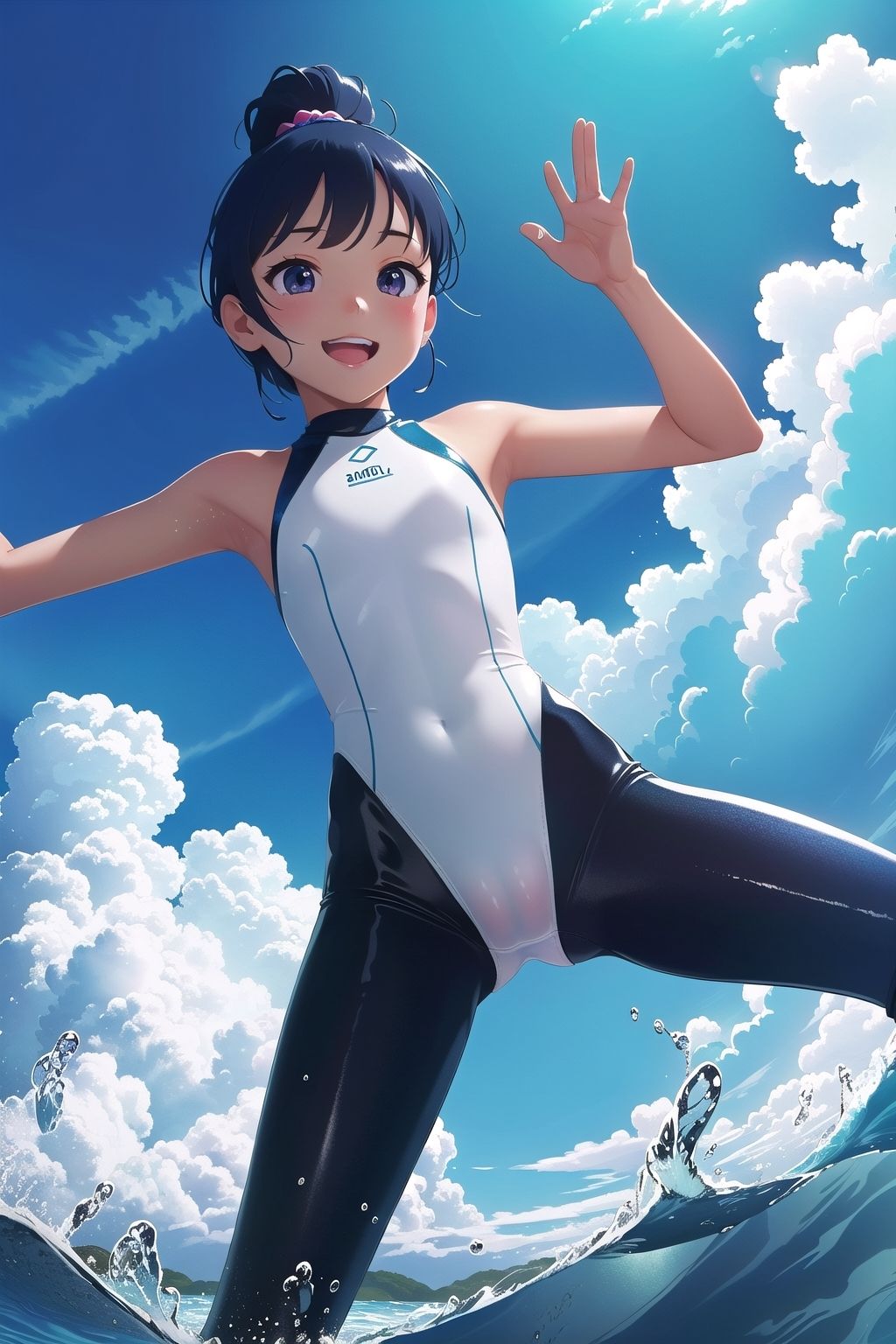 サンプル画像2:実験！ビーチ解放区画(ぷるっきゃお) [d_284120]