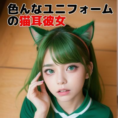 サンプル画像4:スポーツユニフォームの猫耳彼女のフォトブック(妄想ランド) [d_284259]