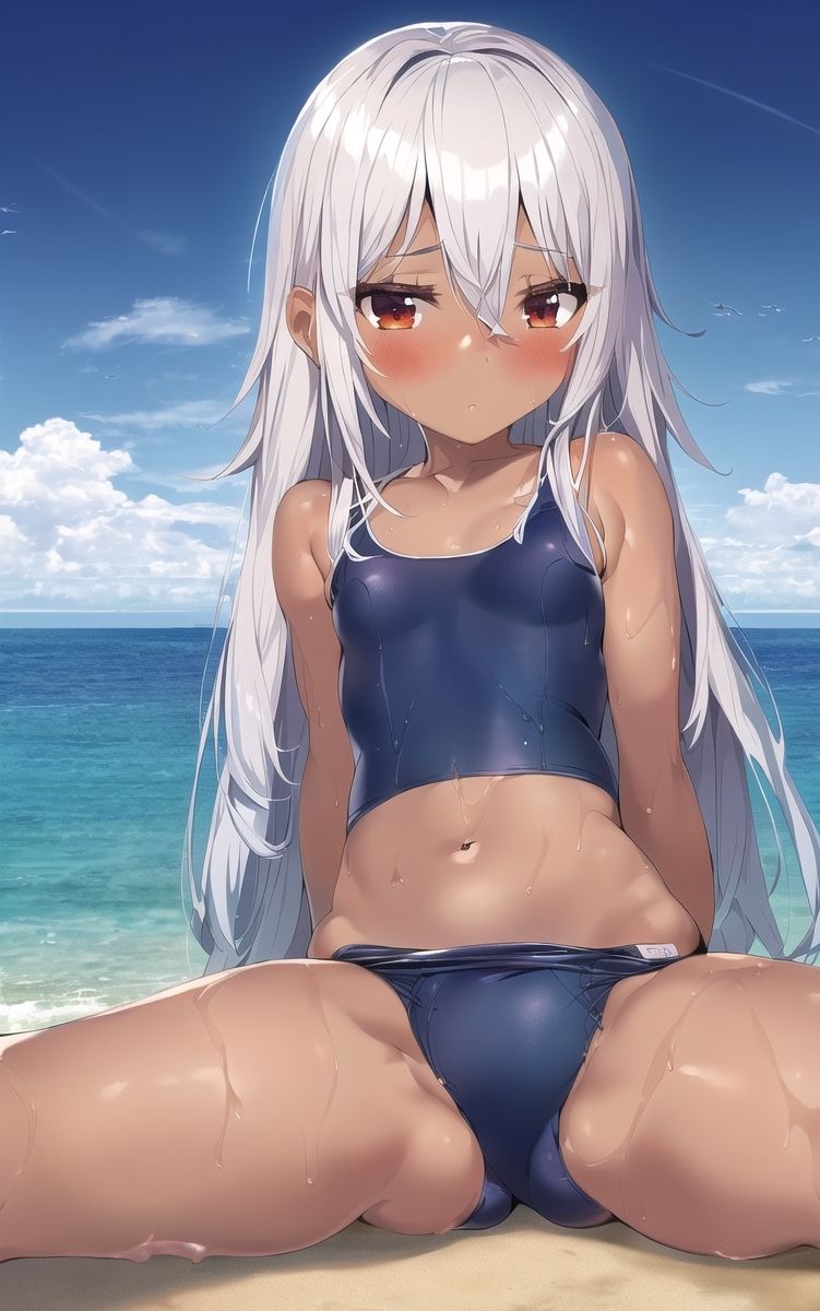 サンプル画像5:陸上少女＆褐色少女達のCG集_Vol.1(ぷっしーきゃっと) [d_284260]