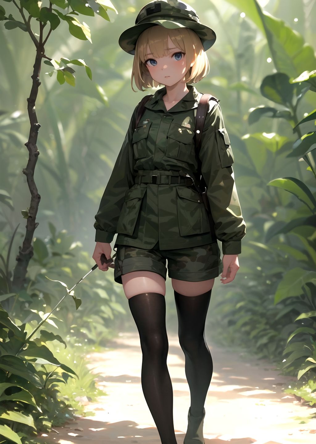 サンプル画像1:バナナを勝手に食べた女の子にバナナたちはどうシコるか(君たちはどうシコるか) [d_284308]