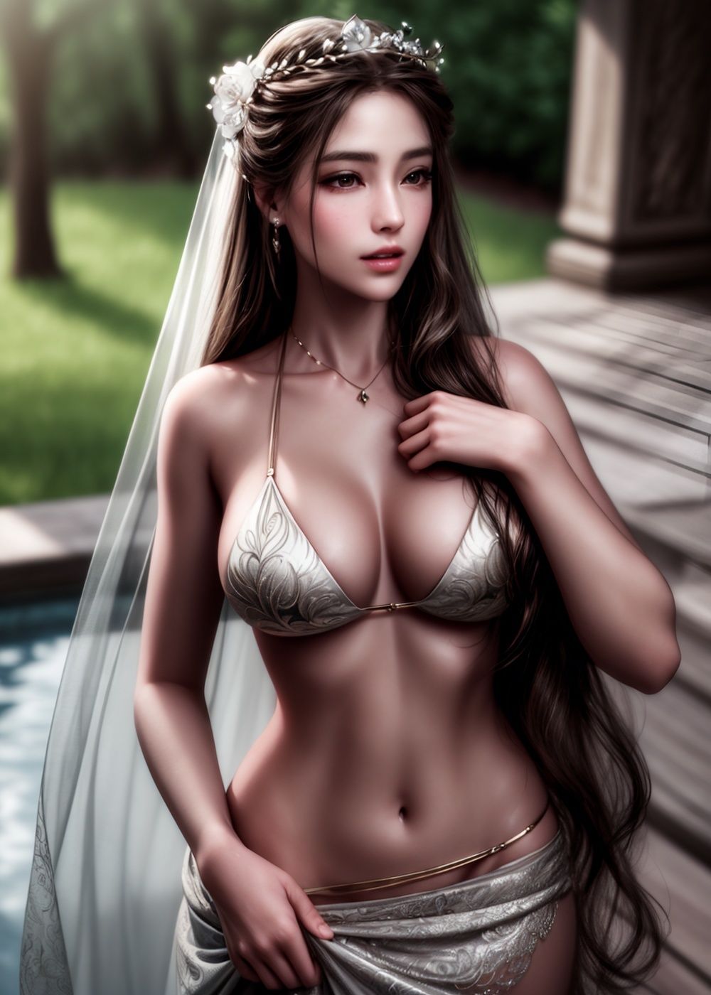 サンプル画像3:王女の誘惑〜エーテリアル・エコーズ1〜(幻想写真館：MIYABI) [d_284325]