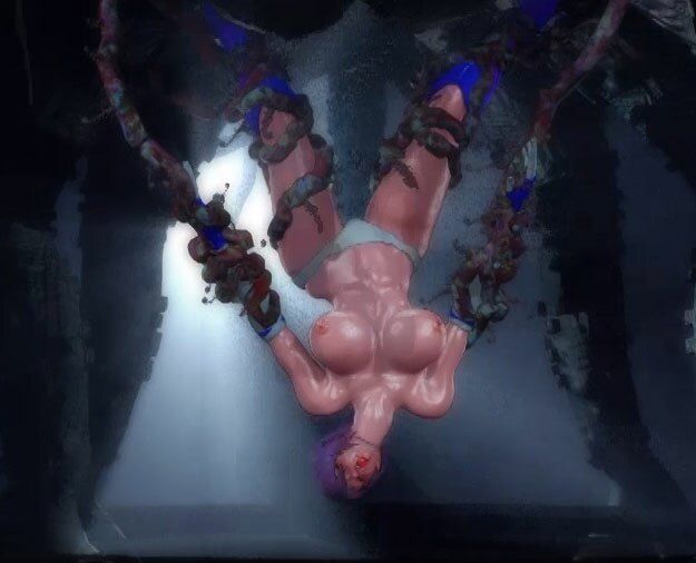 サンプル画像3:戦うヒロイン拷問 メタファー2 Aria 甲羅虫触手責め(Ararza) [d_284374]