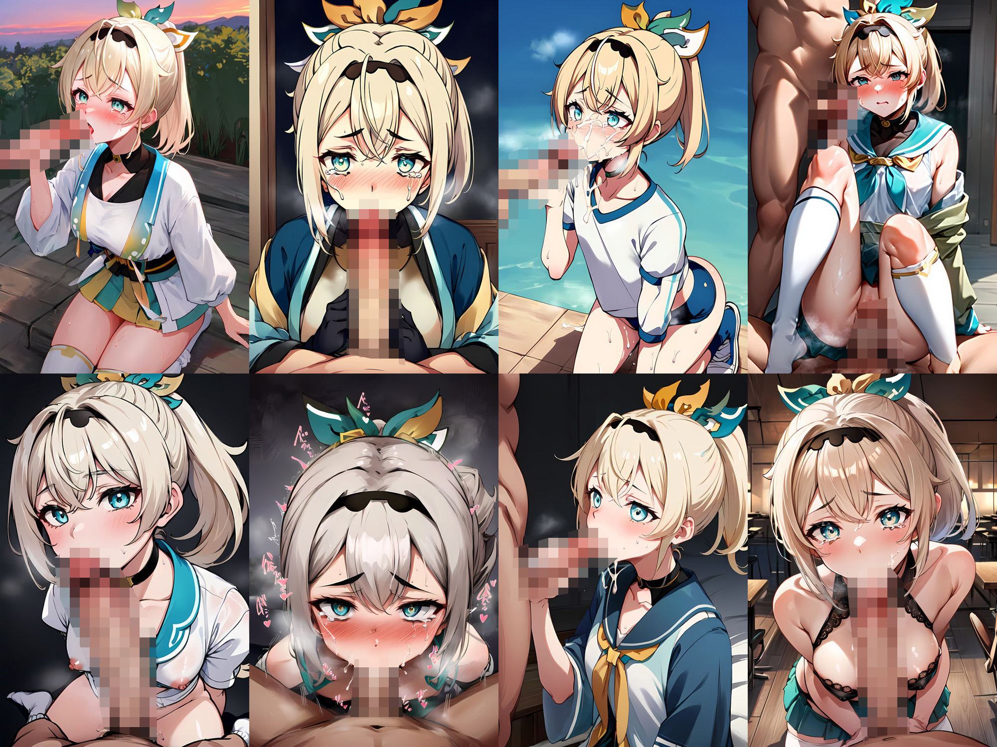 サンプル画像3:ホ○ライブフェラHCG集まとめ売り1（6人808枚）(AIで遊ぼ（まとめ売り）) [d_284576]