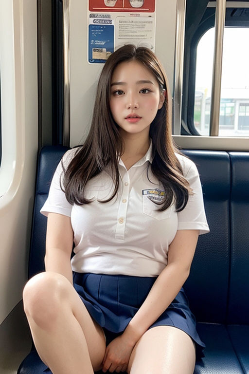 サンプル画像3:電車の向かい席7〜肉感・ぽっちゃりむっちり〜(★マイナーフェチ★の殿堂) [d_284611]