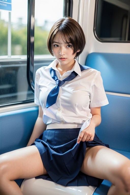 サンプル画像6:電車の向かい席7〜肉感・ぽっちゃりむっちり〜(★マイナーフェチ★の殿堂) [d_284611]