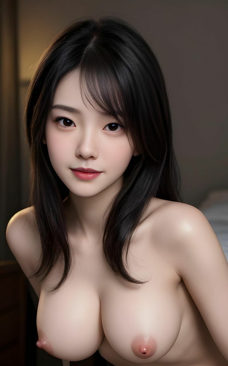 サンプル画像2:ホテルでベッドに誘う女の子(妄想制作部) [d_284726]