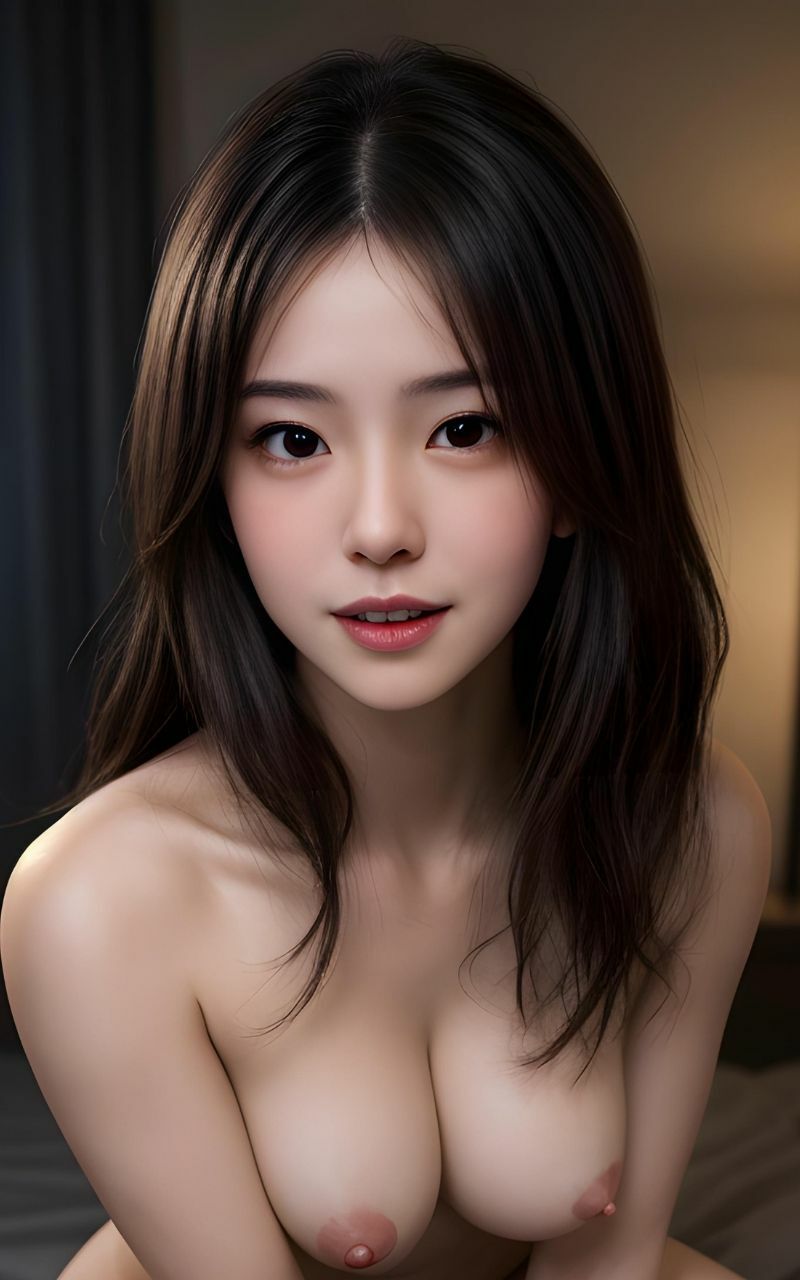 サンプル画像5:ホテルでベッドに誘う女の子(妄想制作部) [d_284726]