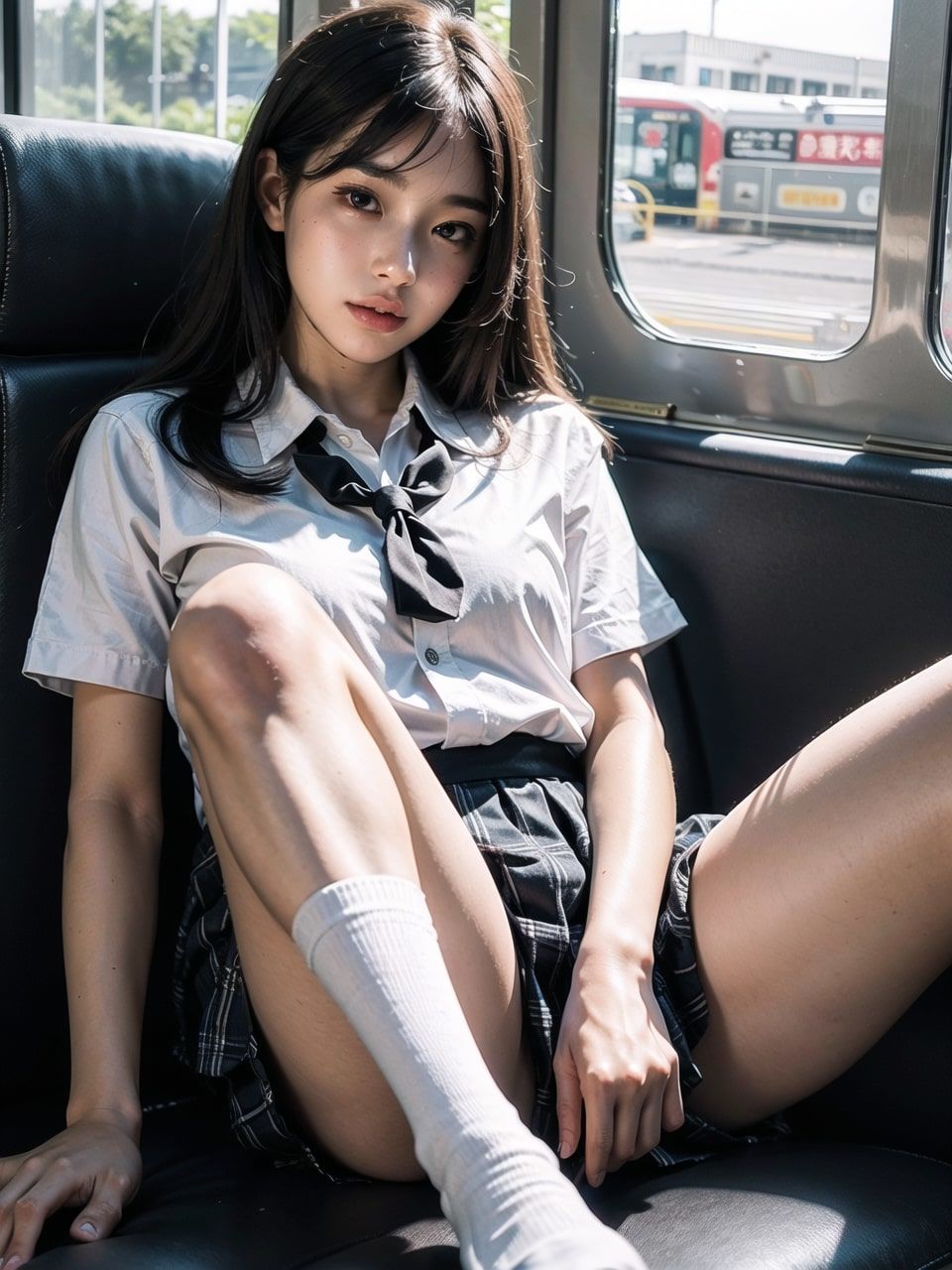 サンプル画像1:J〇パンチラ痴●天国(fairydance) [d_284728]