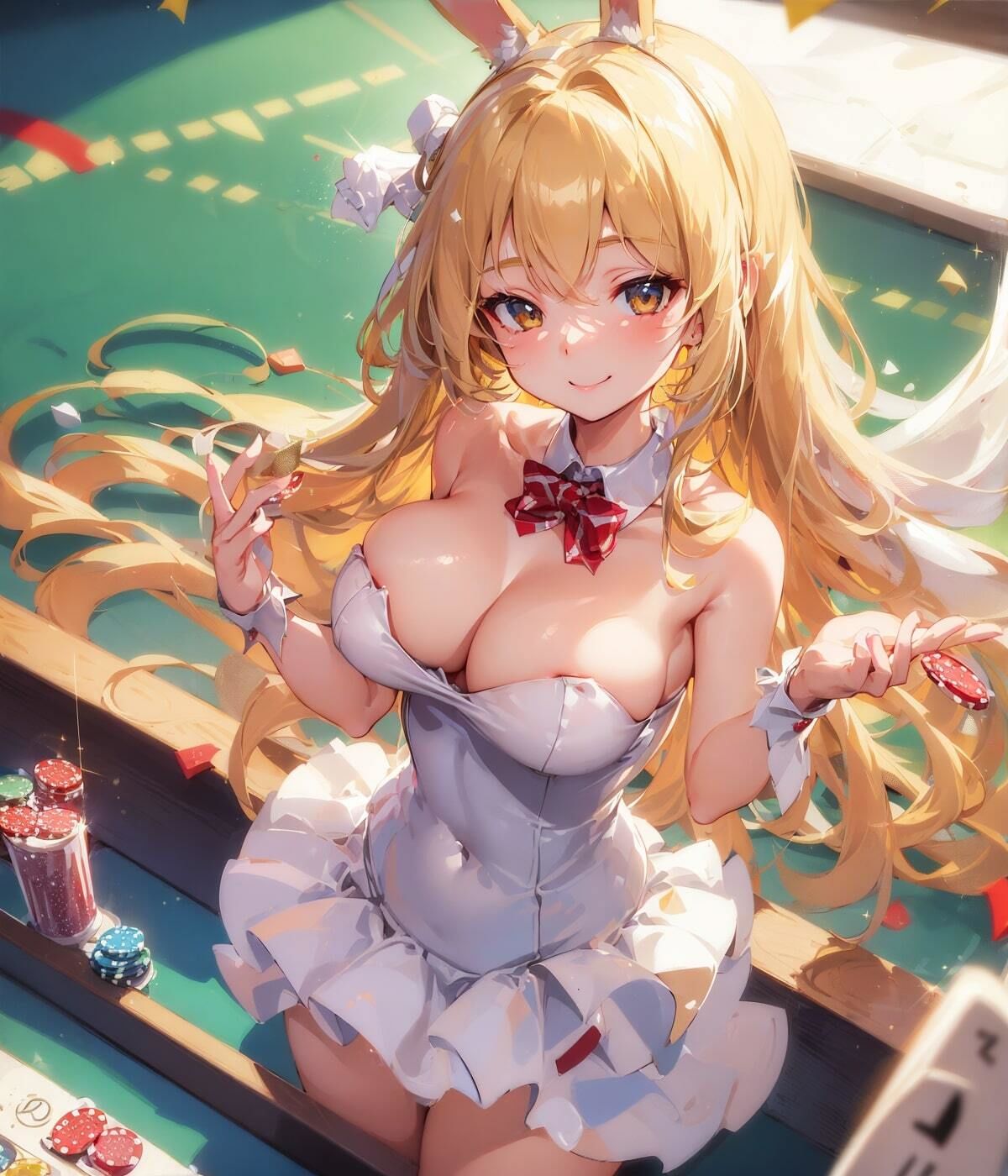 サンプル画像1:【厳選】バニーガールイラスト集【AIイラスト集】(厳選さん) [d_284737]