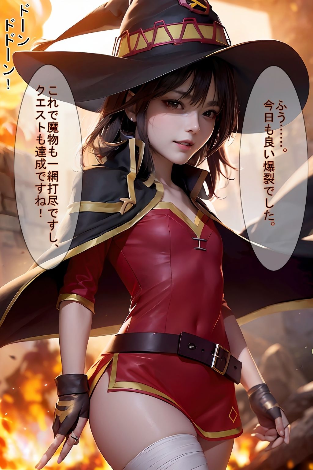 サンプル画像2:【もしもシリーズ vol.01】もし、めぐ〇んの相棒が貴方だったら(魔術師プロトン) [d_284940]