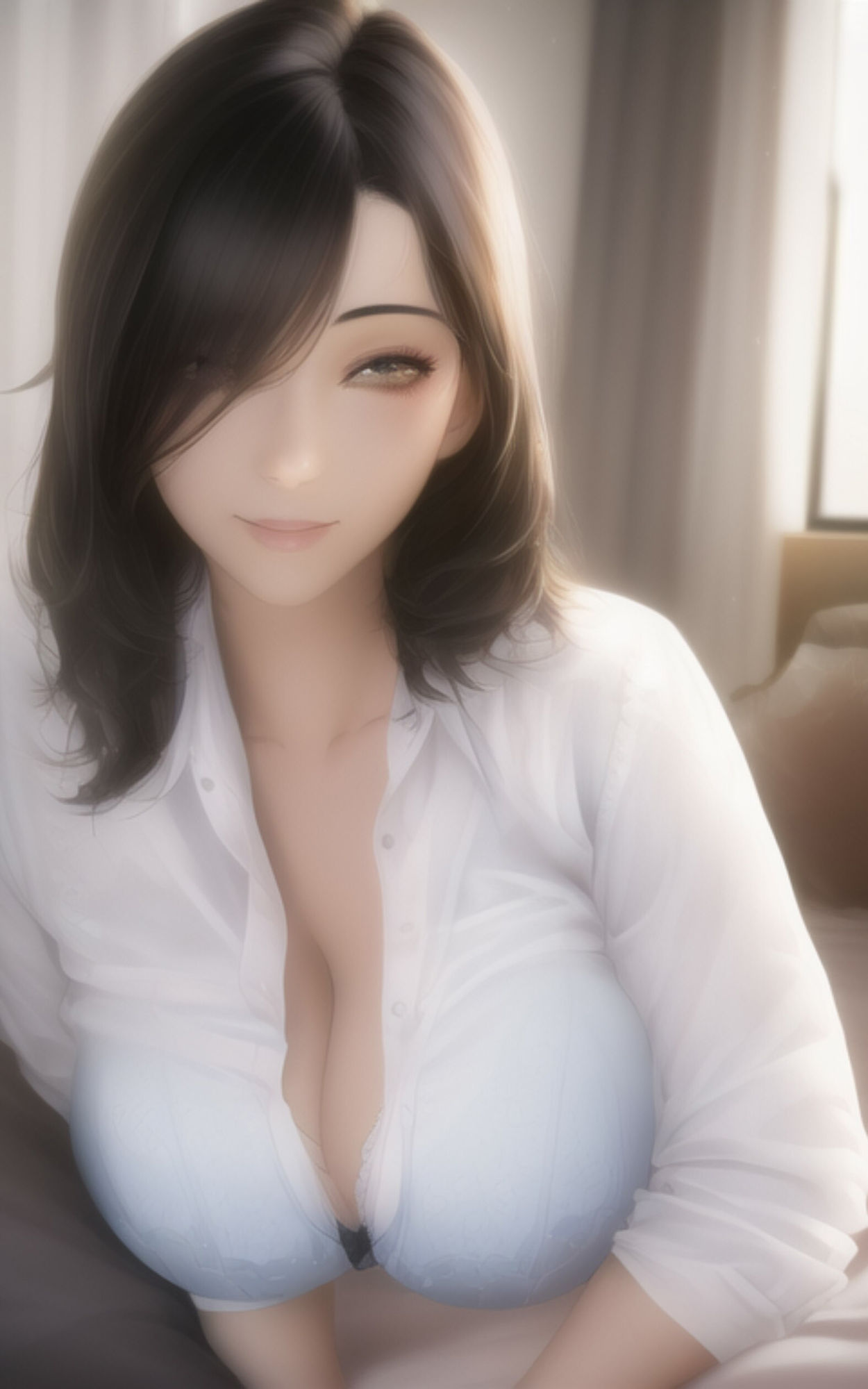 サンプル画像1:AI Fetich Album ＃4 下着姿の美女たち【AIグラビア写真集】(やなせ) [d_285018]