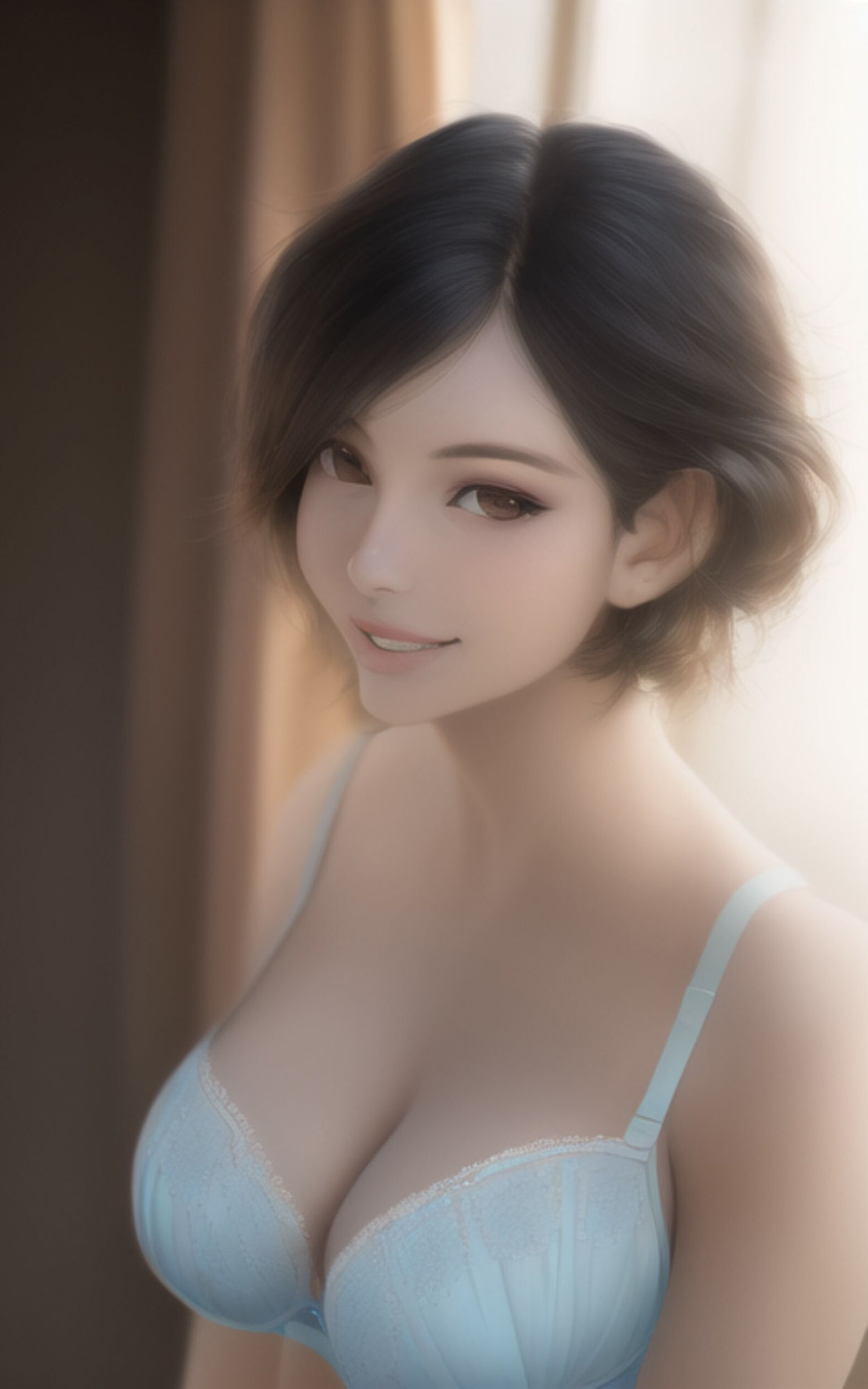 サンプル画像6:AI Fetich Album ＃4 下着姿の美女たち【AIグラビア写真集】(やなせ) [d_285018]