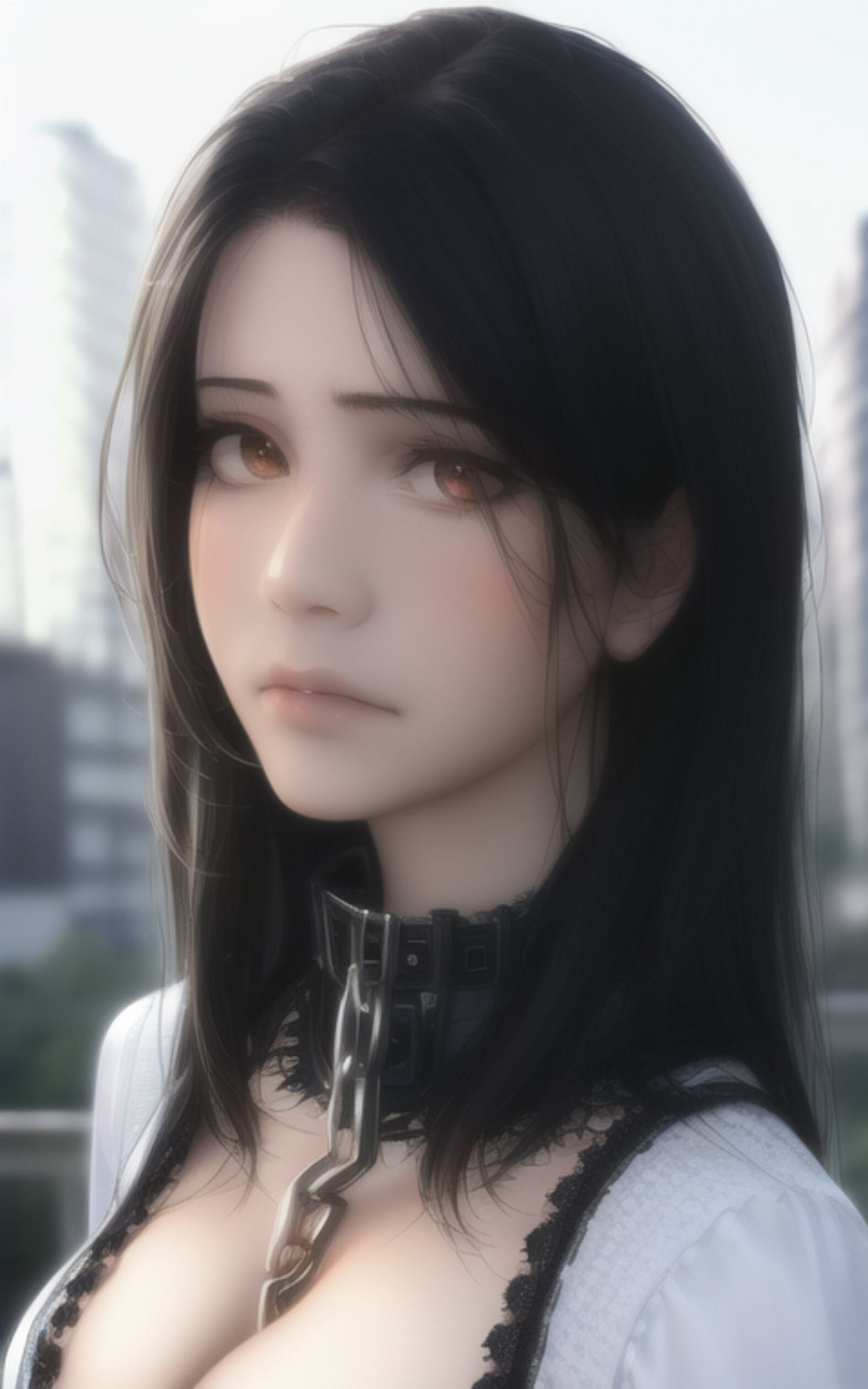 サンプル画像2:AI Fetich Album ＃7 ペットにされちゃう美女たち【AIグラビア写真集】(やなせ) [d_285020]