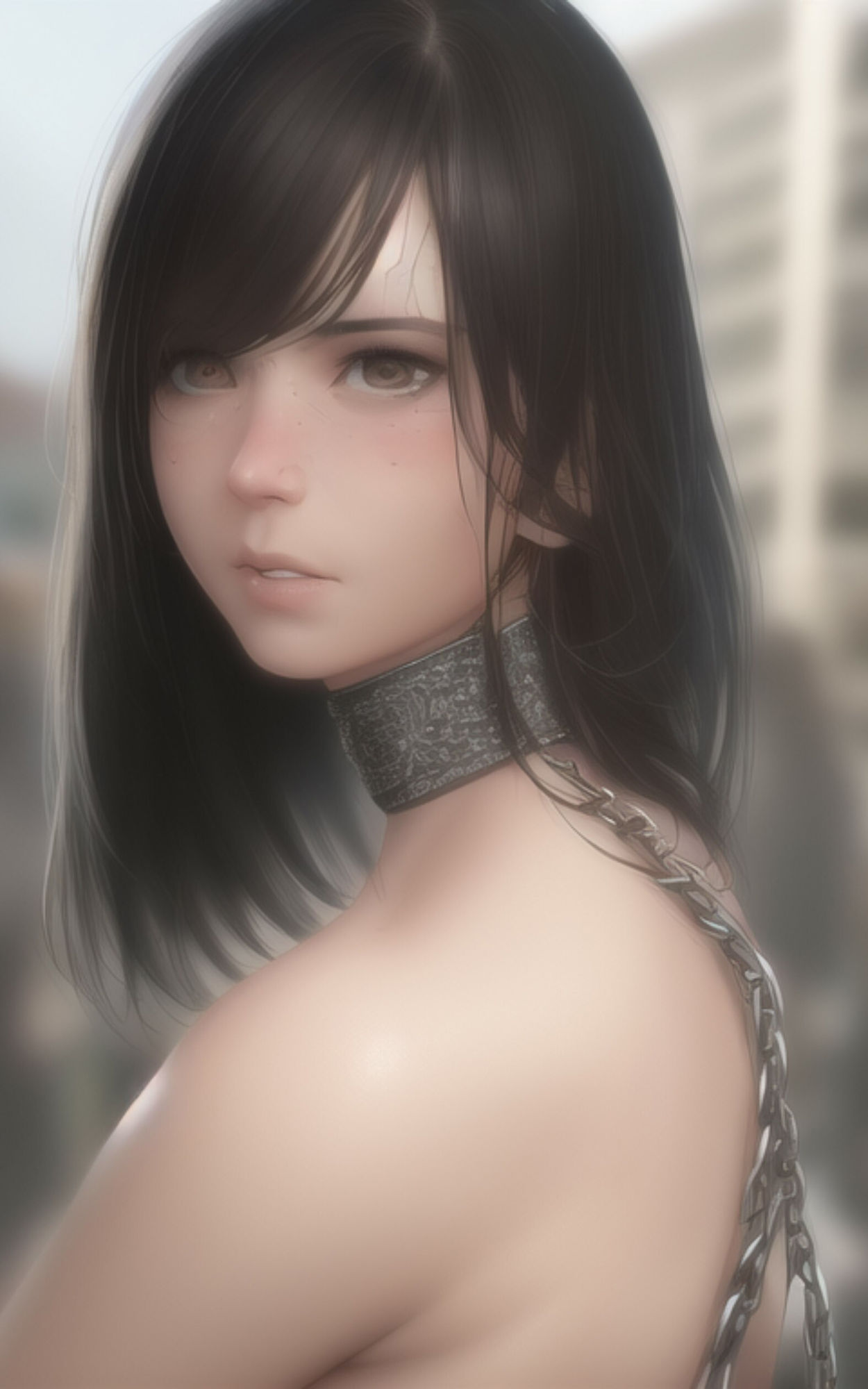 サンプル画像4:AI Fetich Album ＃7 ペットにされちゃう美女たち【AIグラビア写真集】(やなせ) [d_285020]