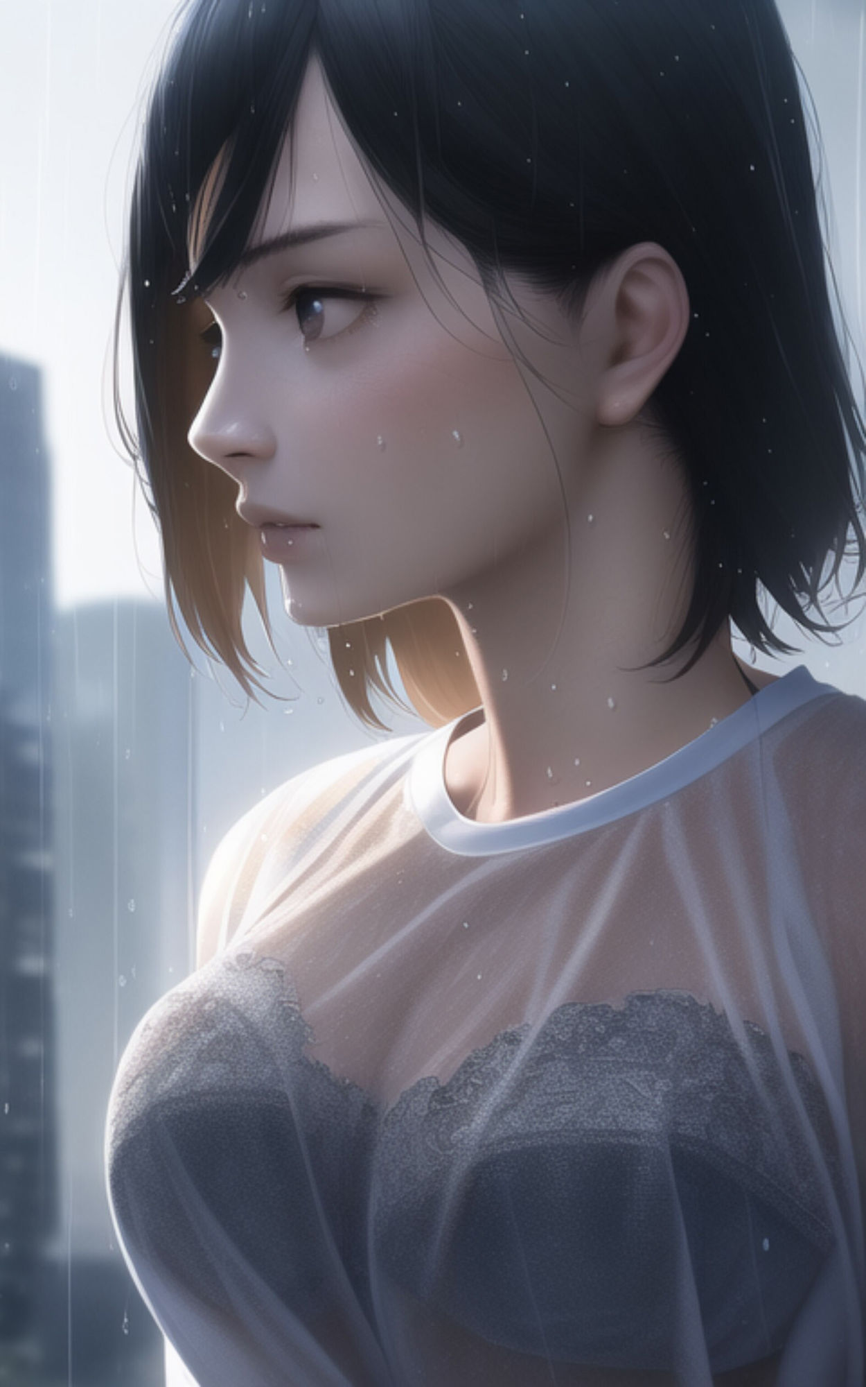 サンプル画像3:AI Fetich Album ＃9 濡れてるお姉さん【AIグラビア写真集】(やなせ) [d_285023]