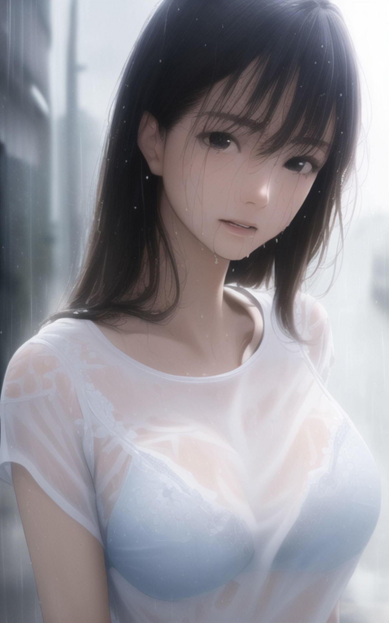 サンプル画像5:AI Fetich Album ＃9 濡れてるお姉さん【AIグラビア写真集】(やなせ) [d_285023]