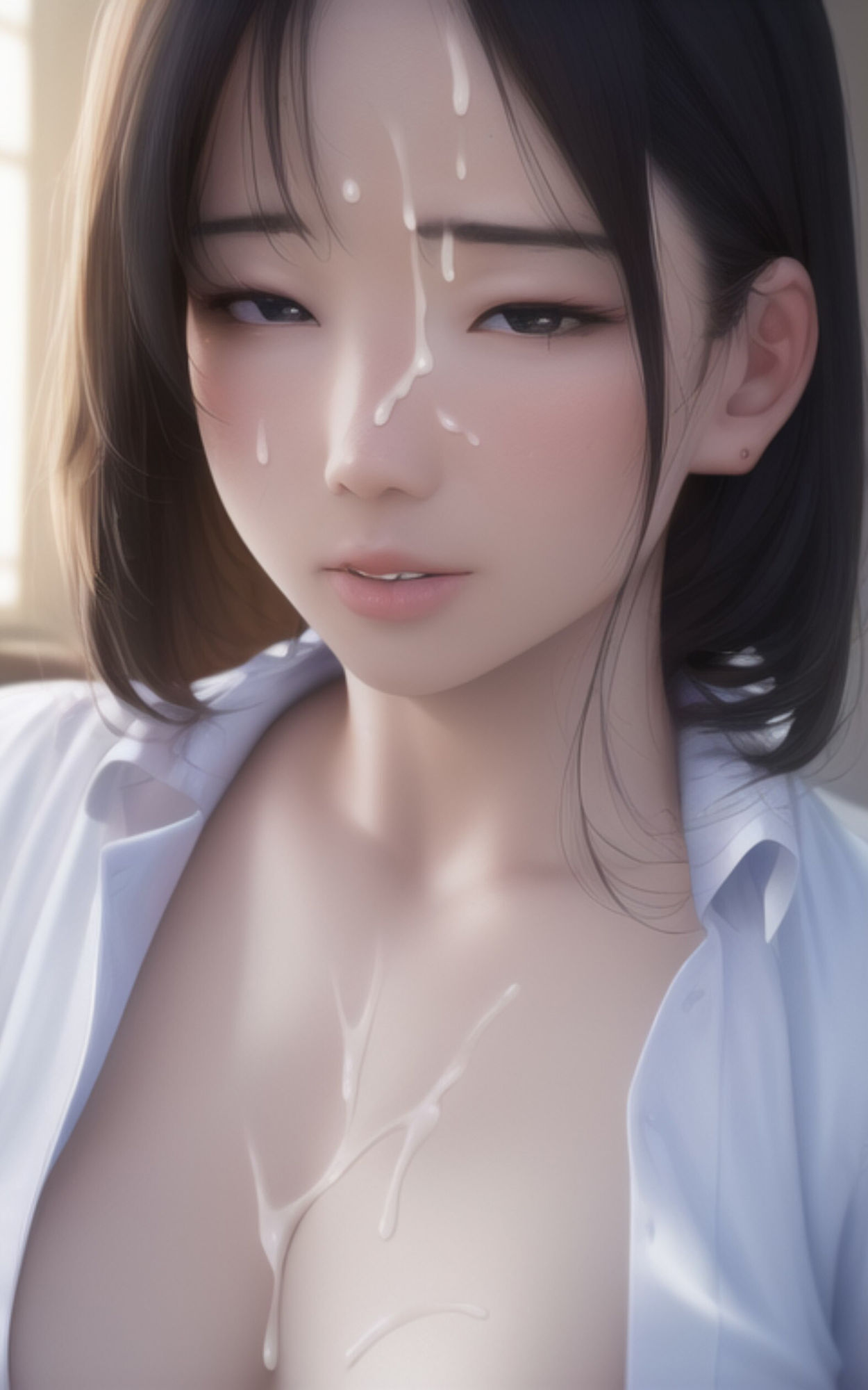 サンプル画像6:AI Fetich Album ＃11 かけられちゃってる美女たち【AIグラビア写真集】(やなせ) [d_285025]