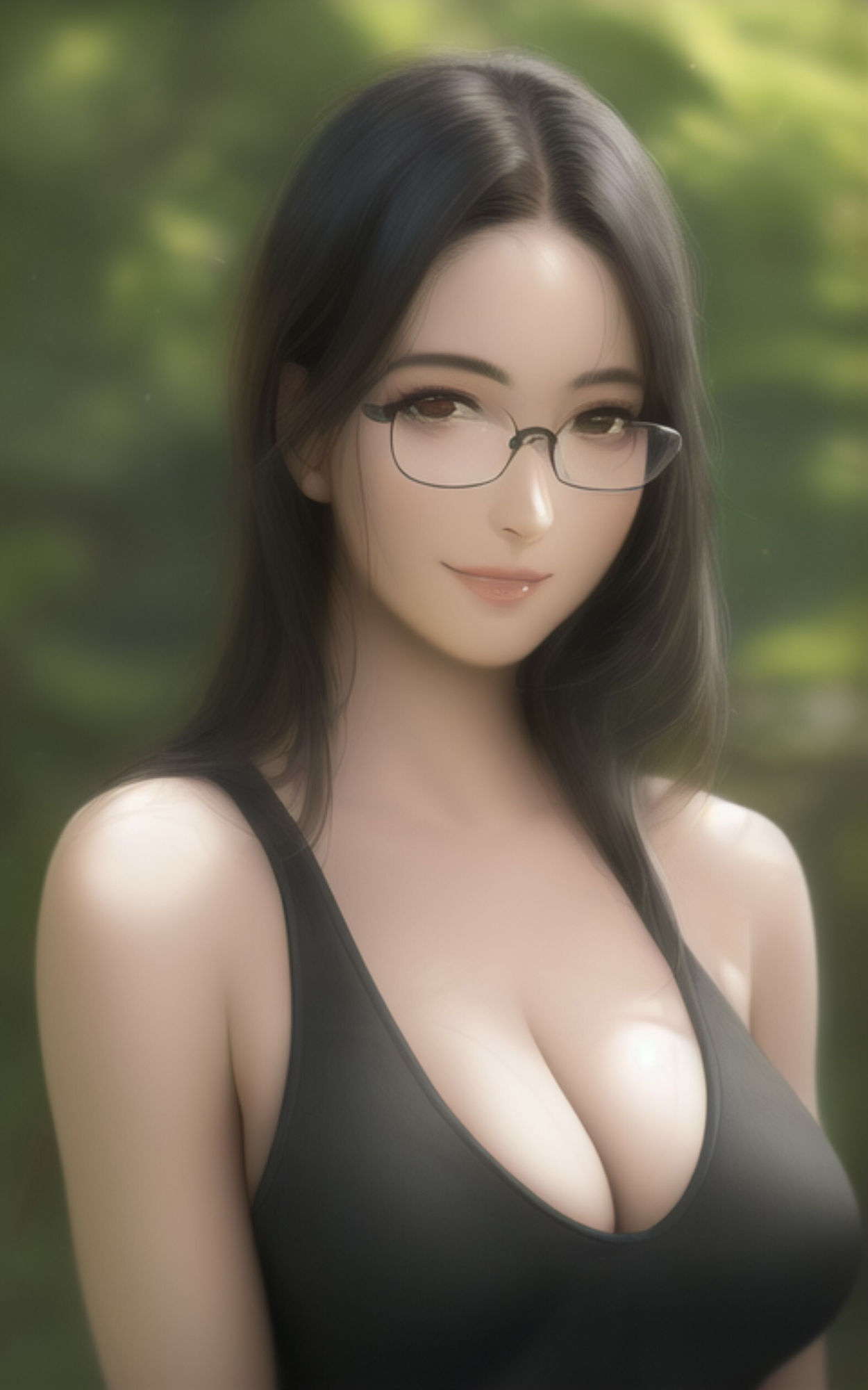 サンプル画像6:AI Fetich Album ＃6 メガネ女子【AIグラビア写真集】(やなせ) [d_285026]