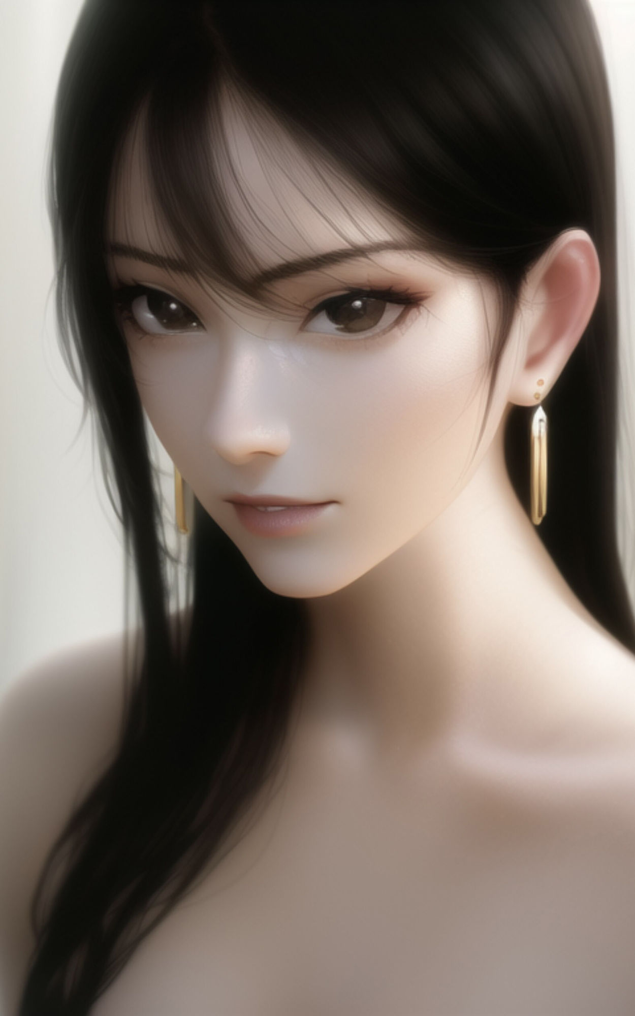 サンプル画像1:AI Fetich Album ＃15 イヤリング美女【AIグラビア写真集】(やなせ) [d_285030]