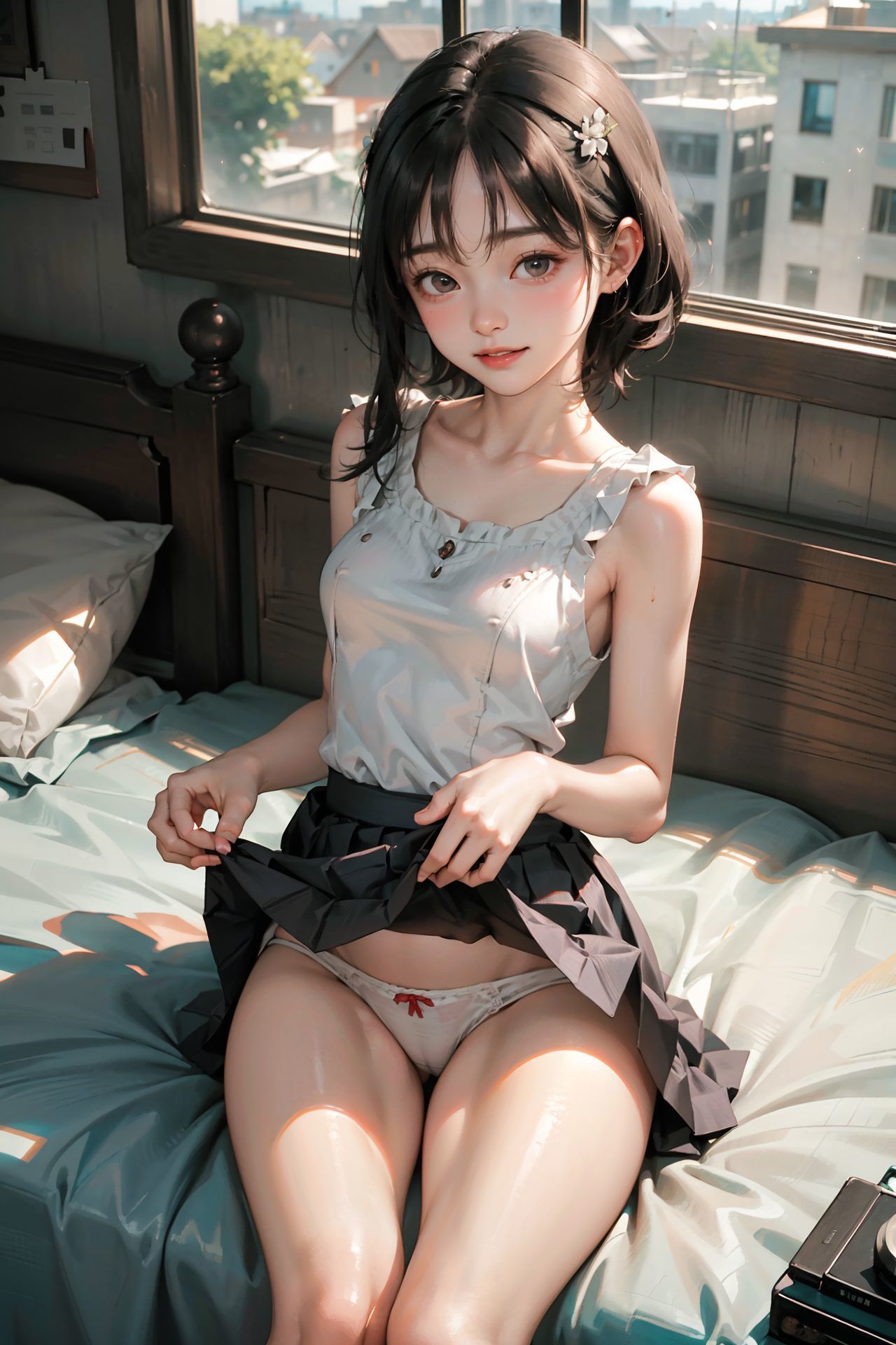 サンプル画像5:えっちな美乳美少女コレクション2(川瀬と遊園地) [d_285054]