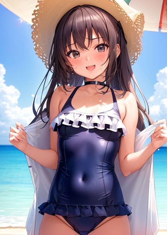 サンプル画像1:水着少女(かわいいもの倶楽部) [d_285055]