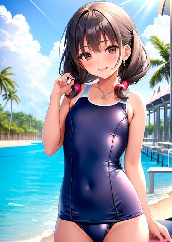 サンプル画像2:水着少女(かわいいもの倶楽部) [d_285055]