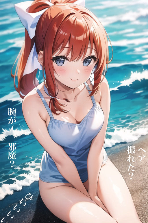 虹かけ誌 全国制服美少女グランプリ ミッドエリアファイナル セリフ字幕付きイラスト集1