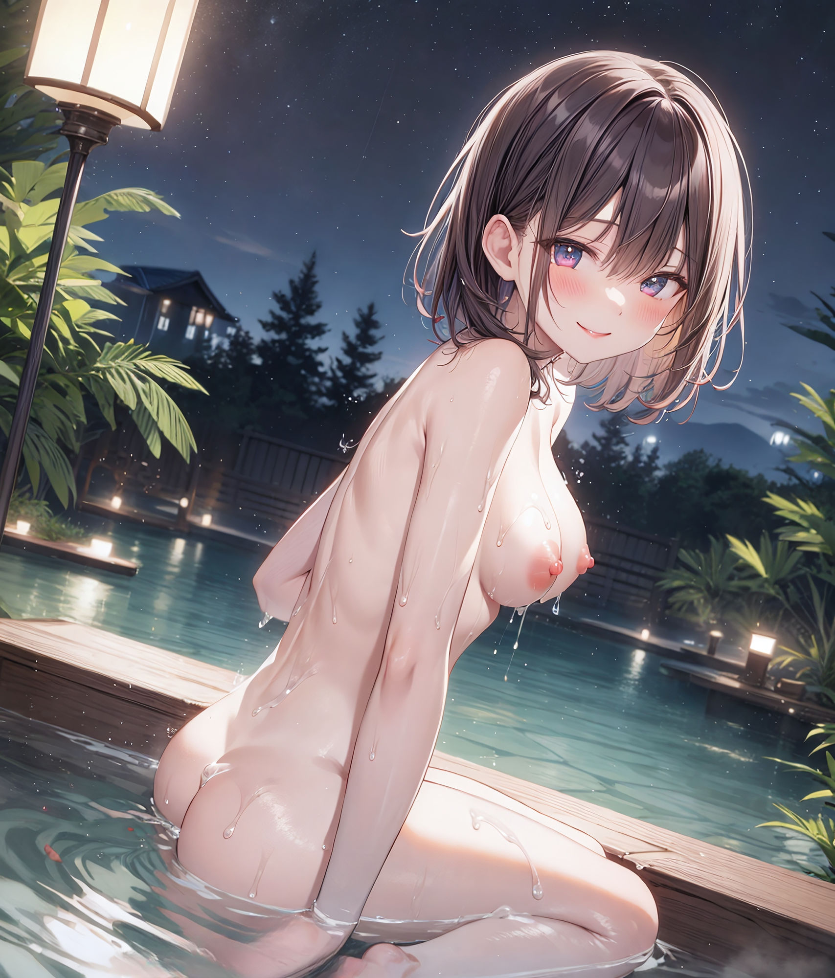 サンプル画像3:そうだ、温泉へ行こう 〜百合カップルしか泊まれない温泉旅館〜【総集編】(CONV工房（こんぶ）) [d_285110]