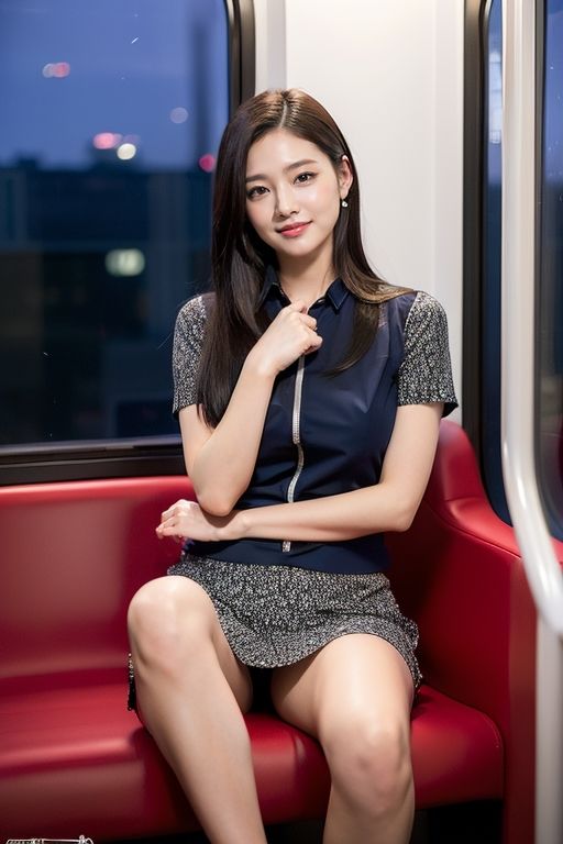 サンプル画像5:電車の向かい席8〜終電ОL〜二日目(★マイナーフェチ★の殿堂) [d_285262]