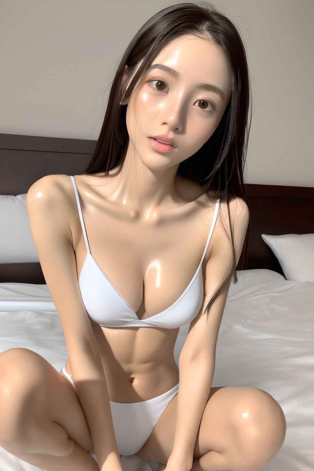 サンプル画像3:ローションまみれのグラビア AIグラビア写真集(みつきちゃん) [d_285318]