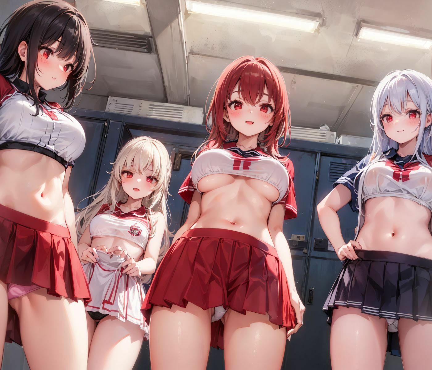 サンプル画像2:【厳選】野球少女イラスト集【AIイラスト】(厳選さん) [d_285340]