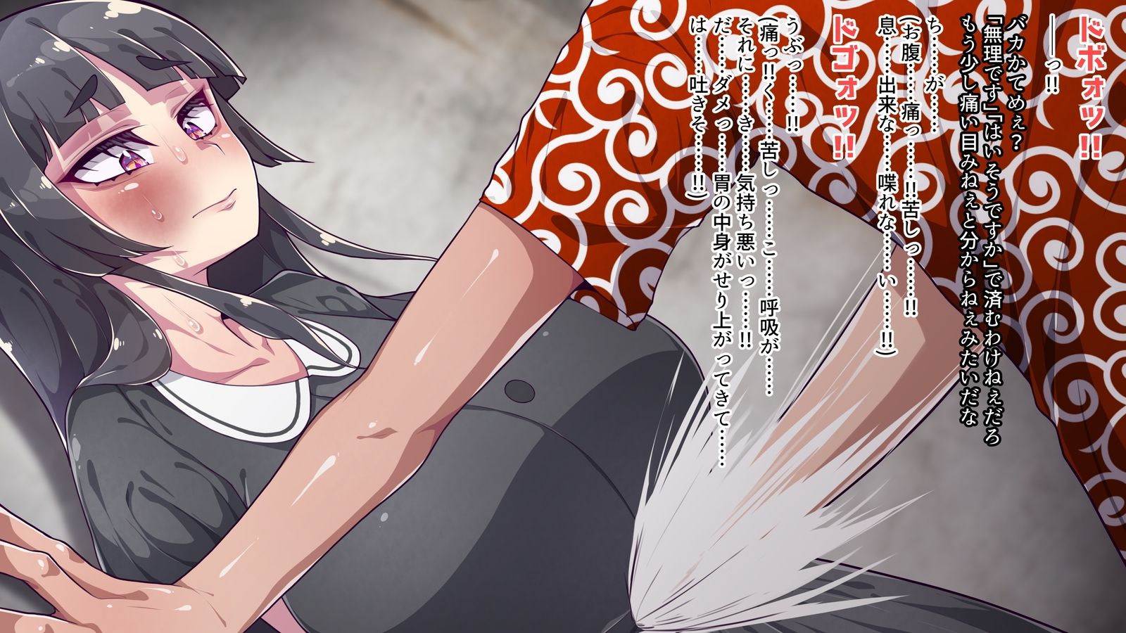 サンプル画像3:女装娼年、エロオヤジ達をハメてたら仕返しでエロ改造され分からされる(ぷちオタ落描き) [d_285344]