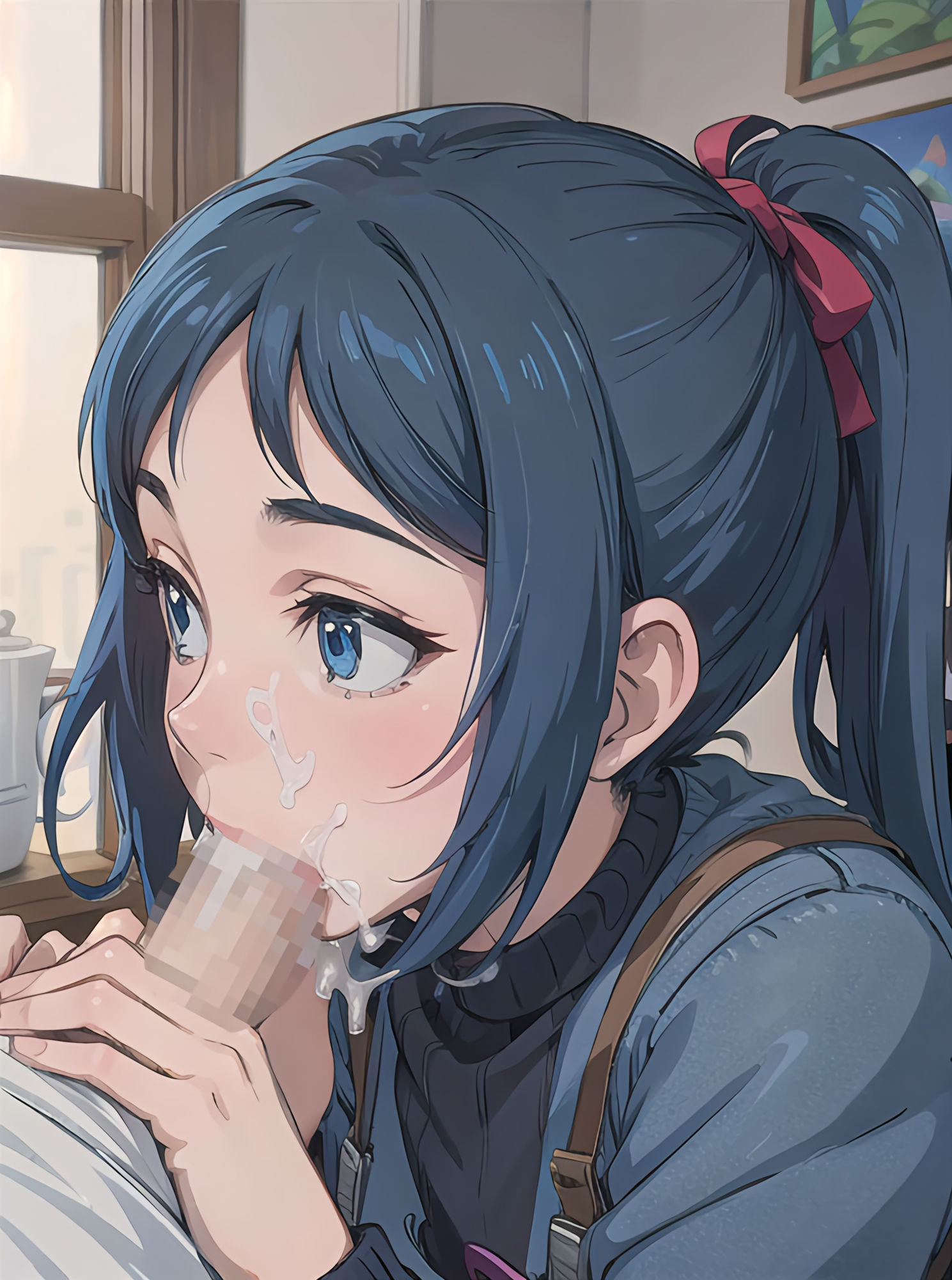 サンプル画像2:おもちゃ屋のお母さんがオモチャにされる(NAI本舗) [d_285348]