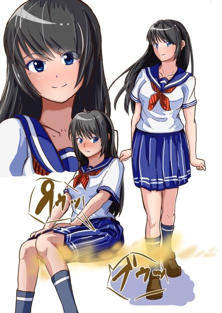 サンプル画像2:JKトイレ盗撮 一ノ宮明日美(AOI) [d_285359]