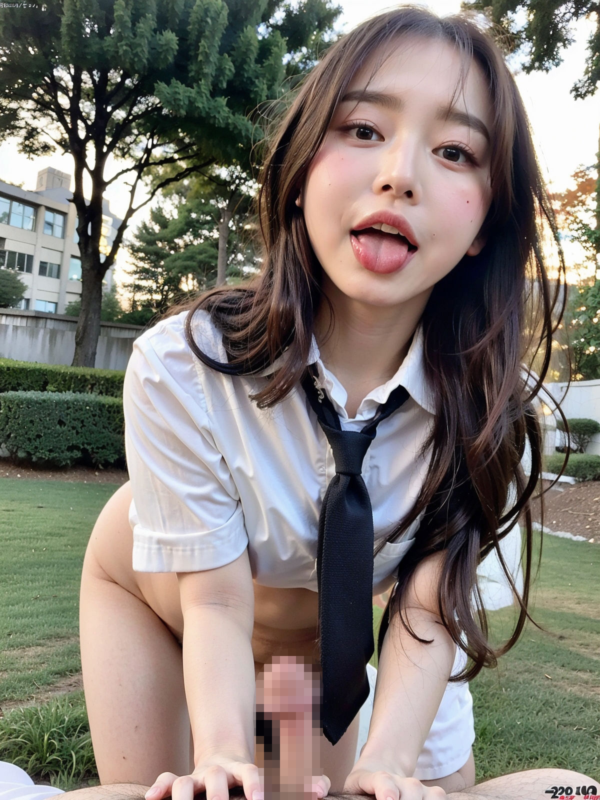 サンプル画像6:女子校生 露出制服(ひとはしら) [d_285380]