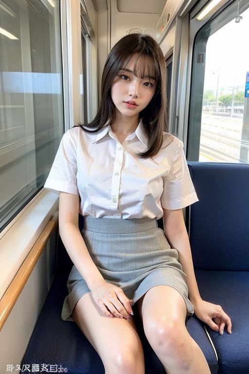 サンプル画像2:電車の向かい席9〜ОL〜(★マイナーフェチ★の殿堂) [d_285395]