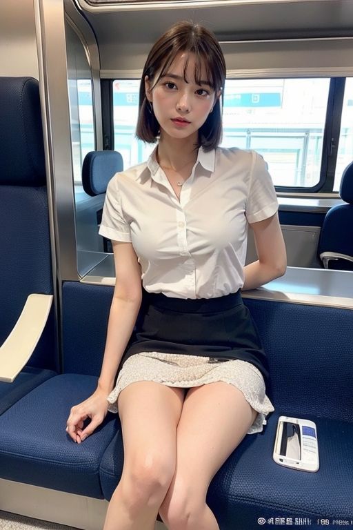 サンプル画像3:電車の向かい席9〜ОL〜(★マイナーフェチ★の殿堂) [d_285395]