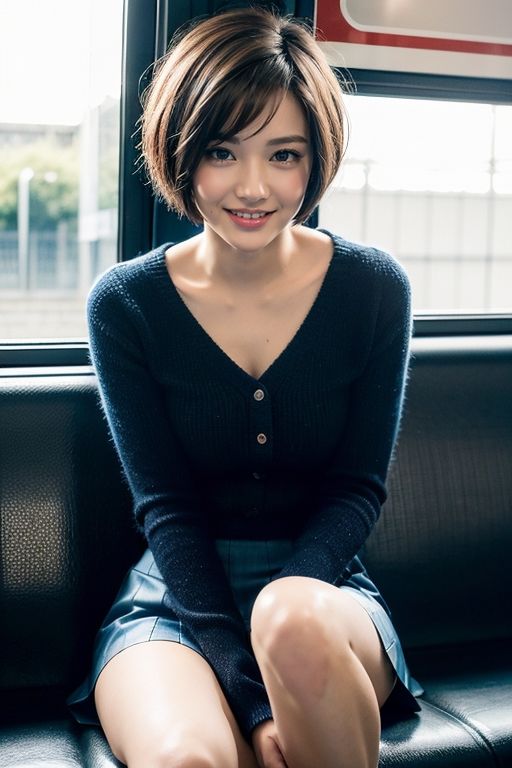 サンプル画像3:電車の向かい席10〜ОL〜二日目(★マイナーフェチ★の殿堂) [d_285396]