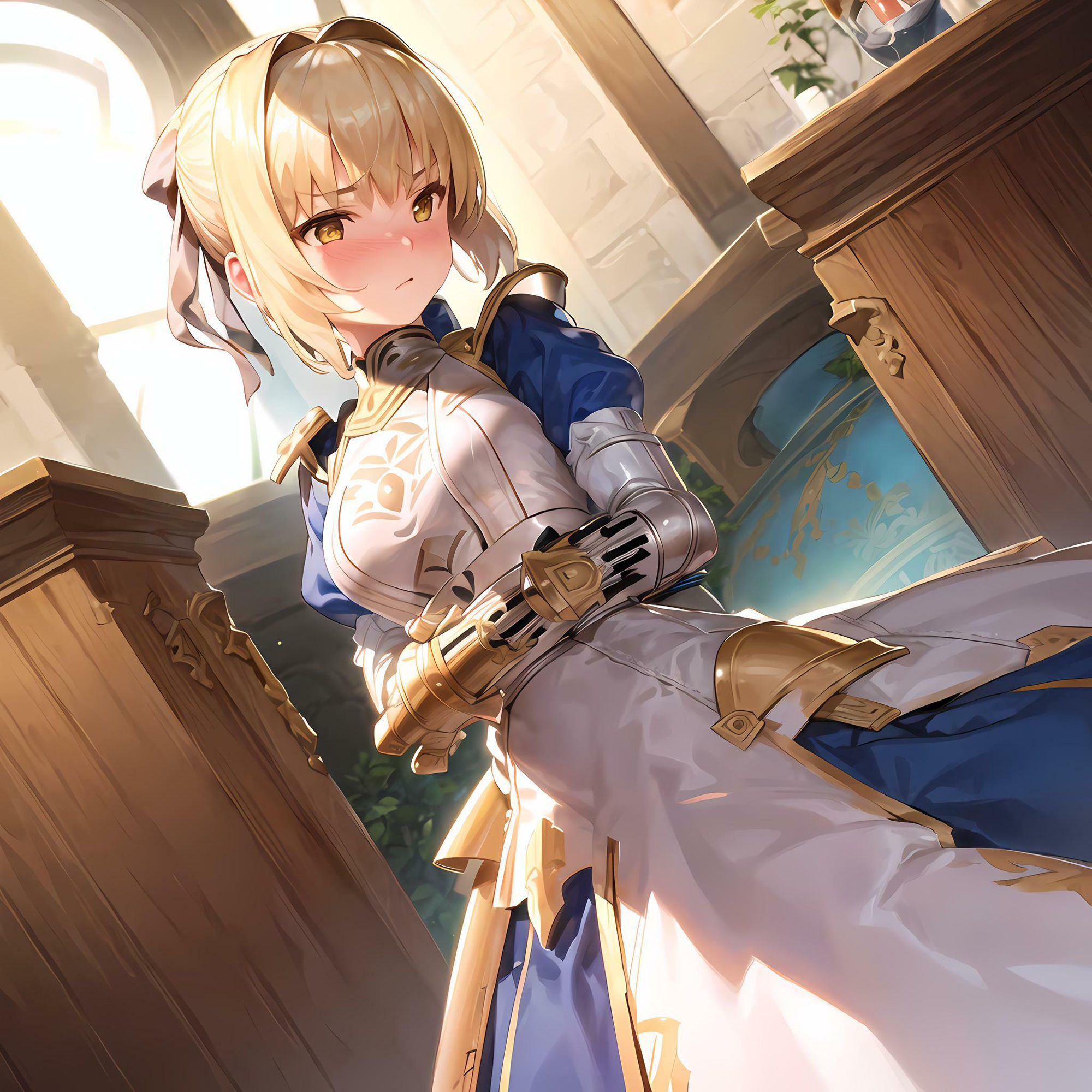 サンプル画像2:キャラフェチ 騎士王編(フェチ工房) [d_285424]