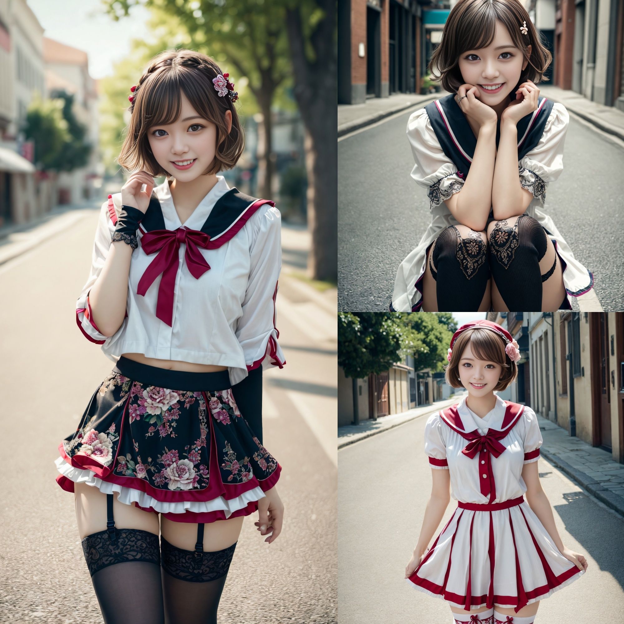 サンプル画像4:美少女の海外旅行(美少女研究所) [d_285650]