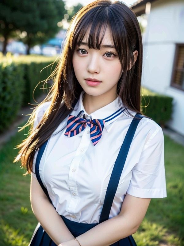 サンプル画像6:女子校生の表と裏 ［全年齢対象版］(AI美女工房・彩) [d_285663]