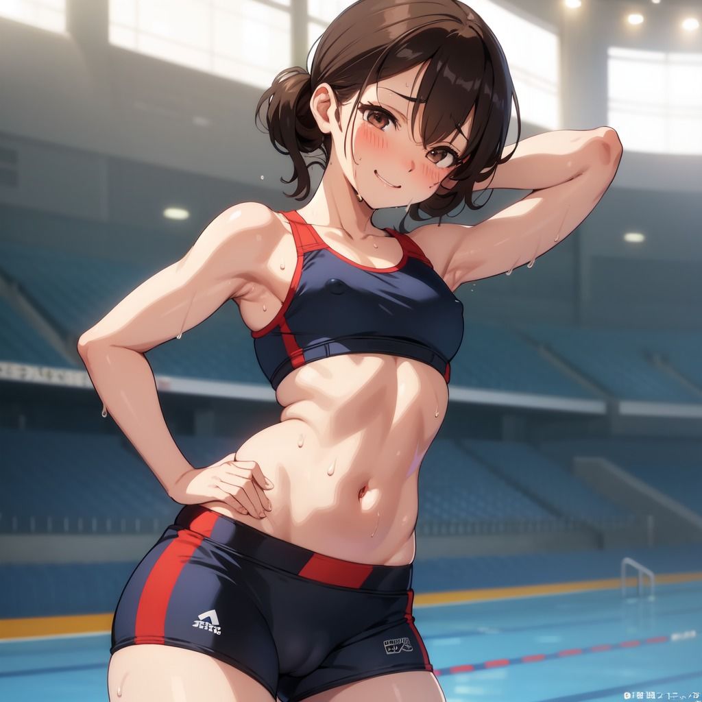 サンプル画像4:スポブラフェチCG詰め合わせ Vol.1(AIフェチ左衛門) [d_285685]